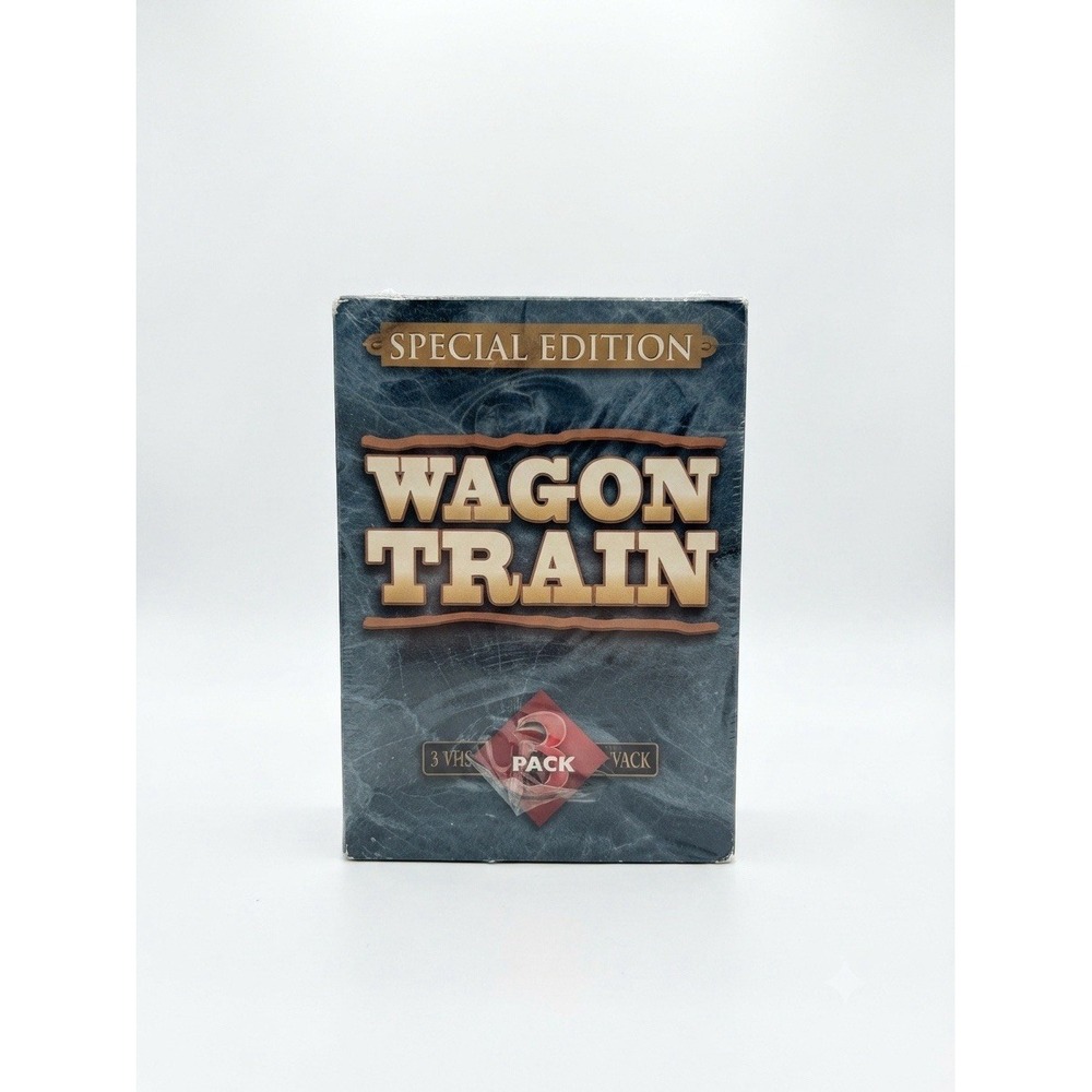 Wagon Train - Special Edition (3 VHS Tape Box Set) Brand New Factory Sealed, '99